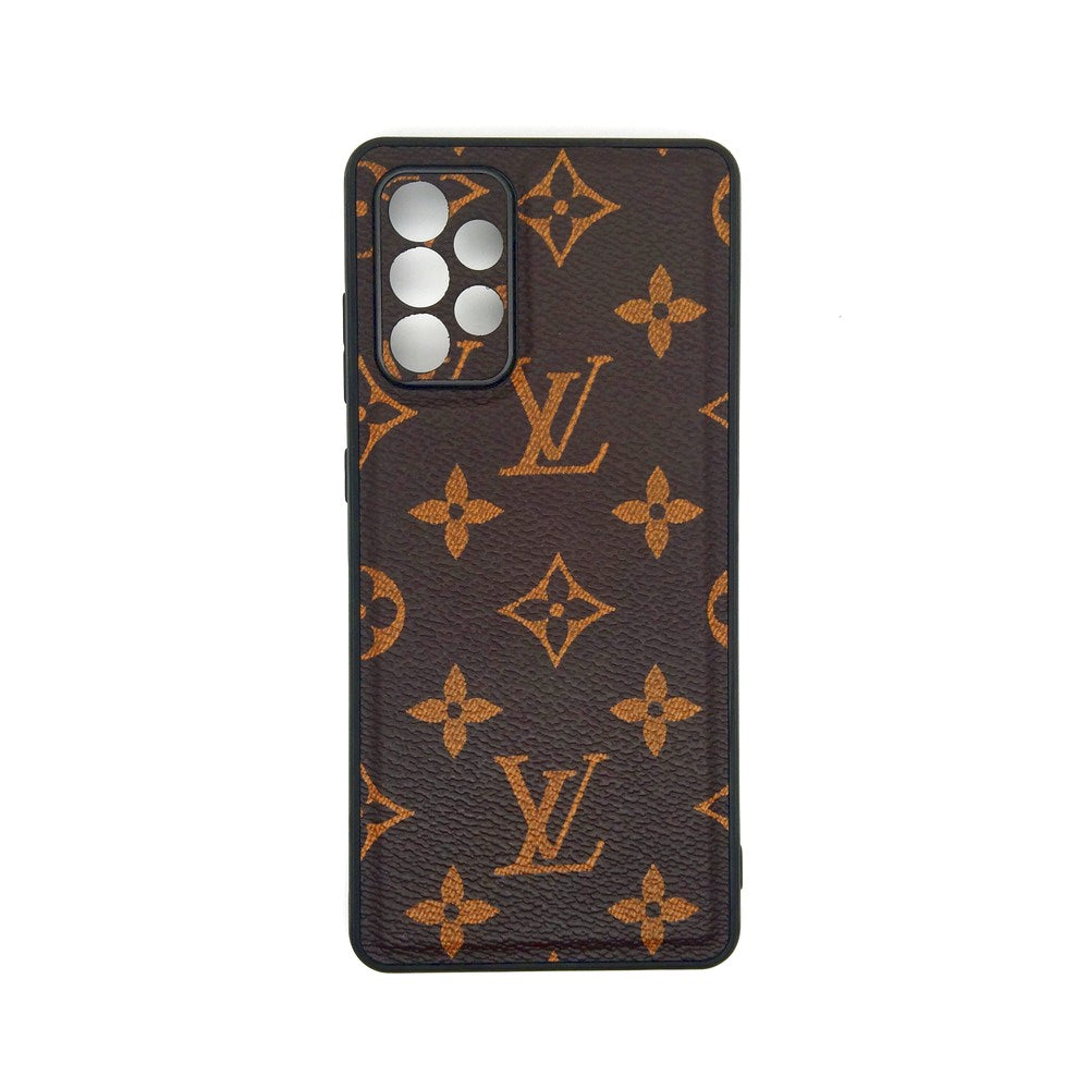 LV Case High Quality Perfect Cover Full Lens Protective Rubber TPU Case For Samsung A72