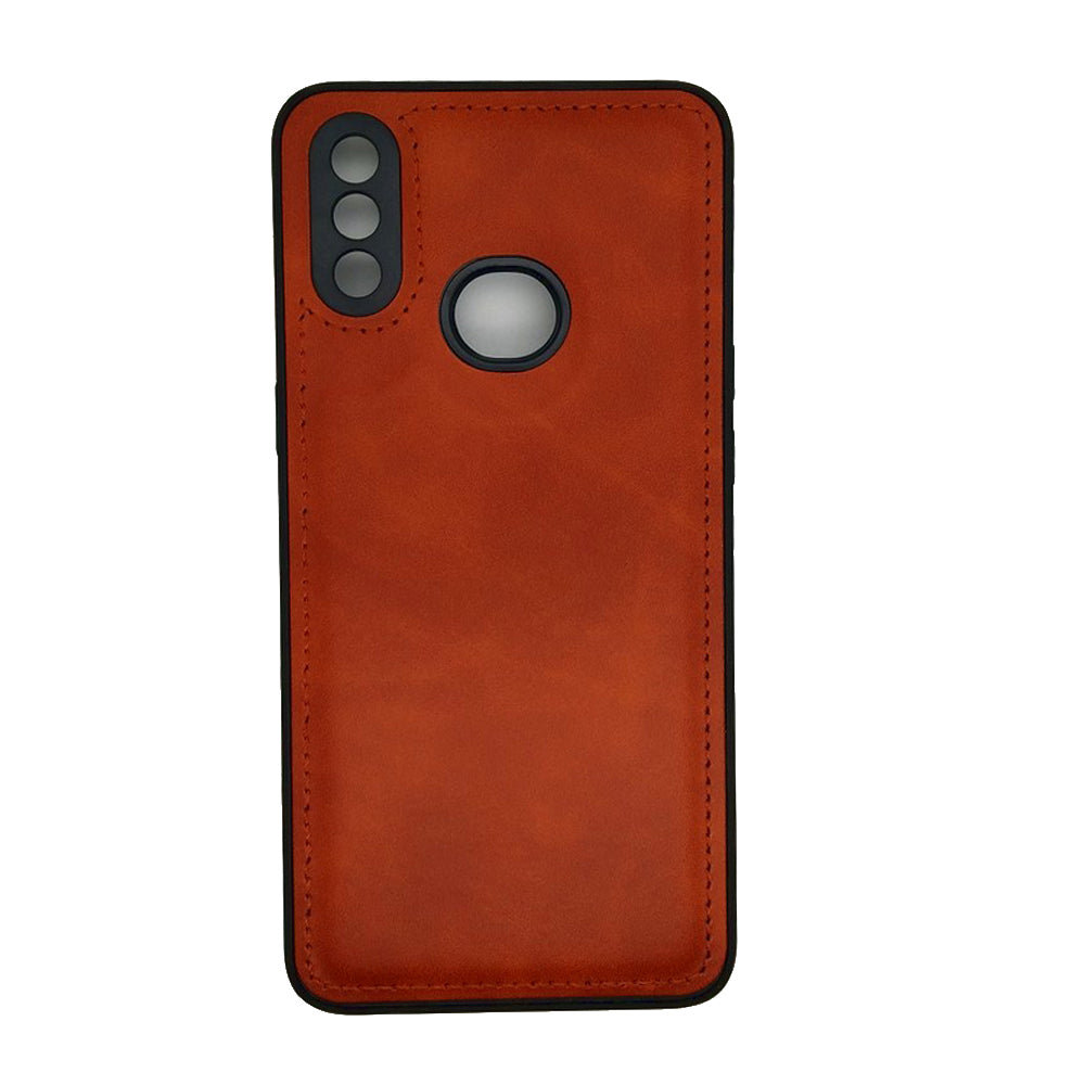 Luxury Leather Case Protection Phone Case Back Cover for Samsung A10s