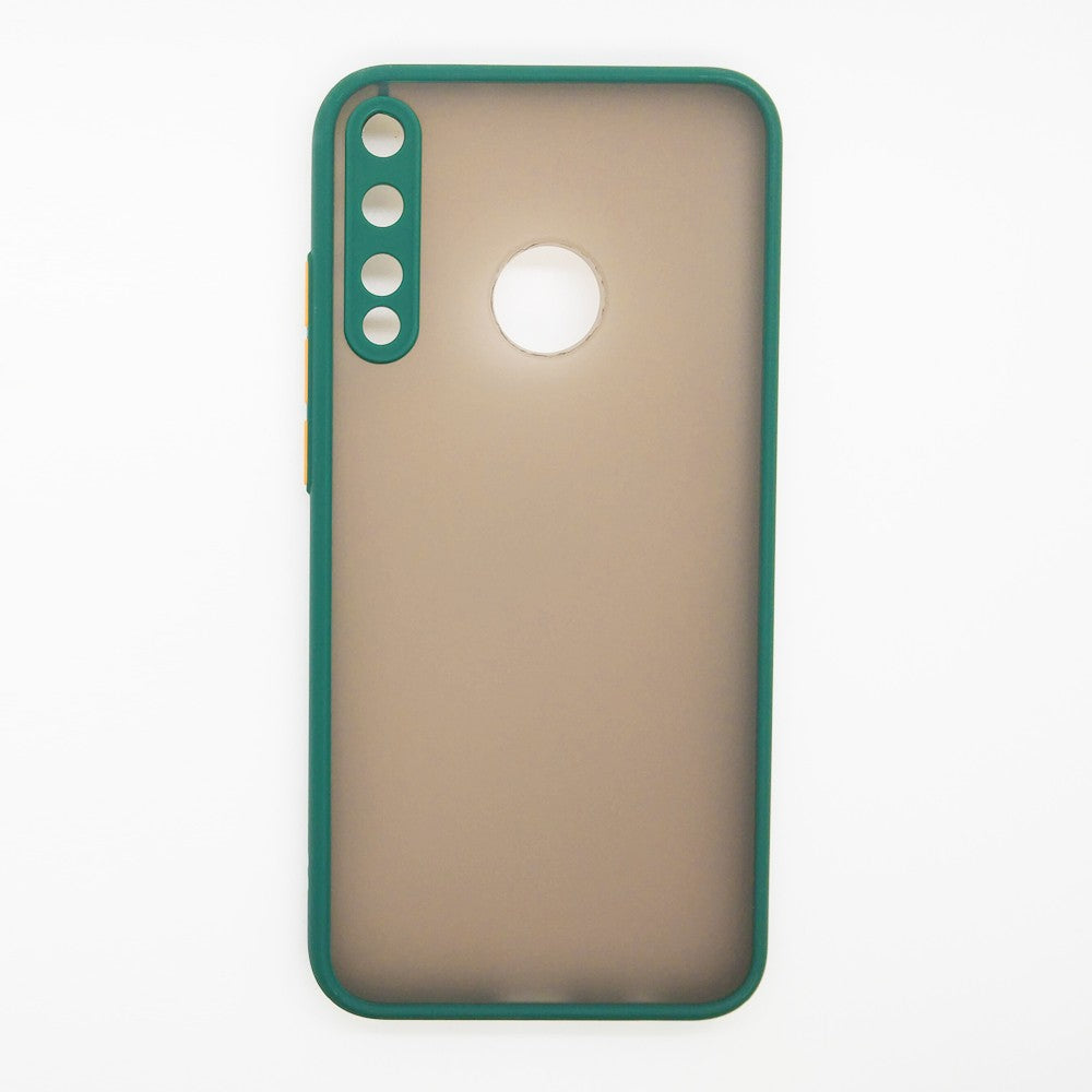 Camera lens Protection Gingle TPU Back cover for Huawei Y7p