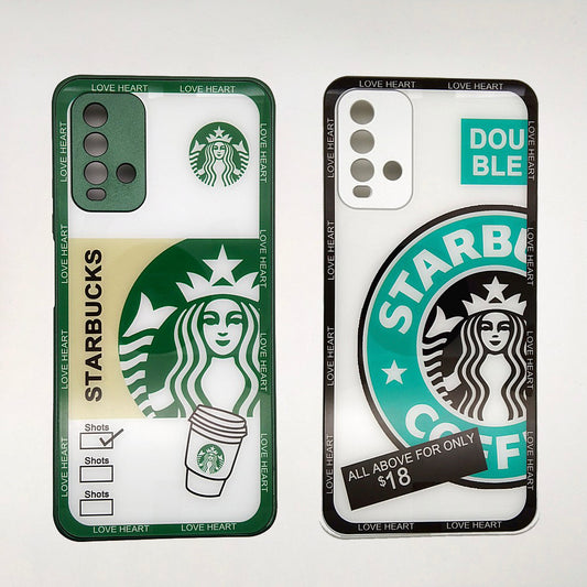 Starbucks Full Camera Lens Protective Hard Shel PC Case For Redmi REDMI 9T