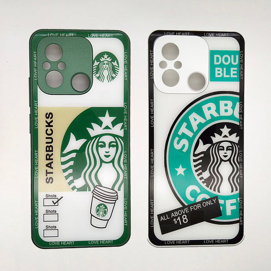 Starbucks Full Camera Lens Protective Hard Shel PC Case For Redmi REDMI 12C